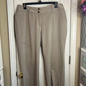Alfani Ladies Pants Beige Sz  16 WP